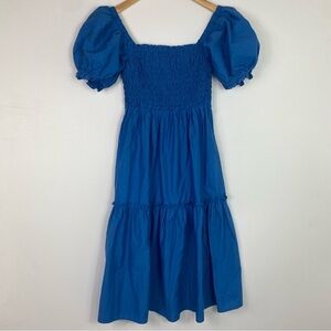 Abercrombie and fitch dress flutter sleeve midi